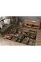 Mira Blackbog Patterned Woven Base Carpet - 3