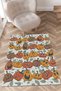 Mira 898 Halloween Halloween Themed Pumpkin Figured Carpet