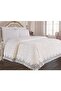 French Laced Lace Cream Blanket - Modern Bedspread Set