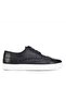 Genuine Leather Black Lacing Detailed Thermo Sole Men's Casual Shoes - 2