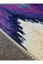 Mira 1039 Zigzag Themed Multicolor Design Woven Base Carpet - 2