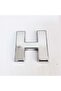 Letter H Villa Type Chrome Adhesive 9 Cm Letter - 2