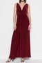 Burgundy Lined Knitted Long Stylish Evening Dress Night Graduation Dress Tprss19Ut0099 - 4