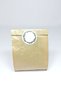 White Label Flower Printed, Kraft Gift Wrap, Kraft Packaging Paper Bag 20 Pieces (12x20 Cm)