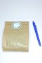 White Label Flower Printed, Kraft Gift Wrap, Kraft Packaging Paper Bag 20 Pieces (12x20 Cm) - 4