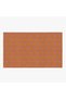 Mira 966 Chain Themed Orange Claret Red Woven Base Carpet - 2