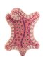 Mira 1109 Pink Tiger Figured Woven Base Carpet - 2