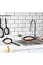 Professional 3 Sizes Fine Wire Strainer Set 22cm-19cm-13cm - 3-Piece Strainer - Colander that can be attached to the pot - 2