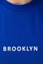 Unisex Sax Blue Brooklyn Printed T-shirt - 3