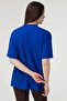 Unisex Sax Blue Brooklyn Printed T-shirt - 4