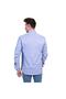 Blue Collar Cuff Interior Detailed French Double Cuff Cufflinks Shirt - 5