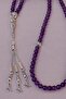 99Pcs Amethyst Stone Rosary - 2