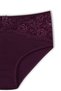 3-Piece Cotton Waist Lace Detailed High Waist Large Size Bato Women's Panties - 7