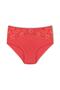 3-Piece Cotton Waist Lace Detailed High Waist Large Size Bato Women's Panties - 4