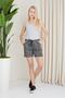 Women's Patterned Combed Cotton Shorts - 2