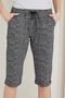 Women's Patterned Combed Cotton Capri - 8