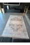 Mira 2103 Ar Vintage Antique Style Beige Gray Woven Base Carpet - 4