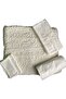 French Laced Lace Cream Blanket - Modern Bedspread Set - 2