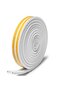 Door Window Tape 19x2=38 Mt Waterproof Insulation Wick Sound Cold Heat Insulation Tape (white) - 5