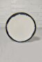 Line 6-Piece Porcelain Pastry Plate 21 Cm Blue - Tl4017340 C320.003 - 4