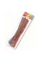 10 عبوات معدنية 50 سم سلك ريش شانيل 25 قطعة ألوان مختلطة - 4