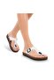 Orthopedix Zoe Anatomical Adjustable Upper Belted Buckle Flip Flops Women's 31031 - 3
