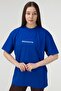 Unisex Sax Blue Brooklyn Printed T-shirt