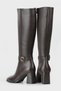 Women's Brown Genuine Natural Leather Boots Size 35-41 - 5
