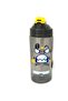 Gray Indigo Tritan Patterned Flask with Straw 500 Ml