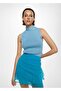 Flounced Draped Skirt