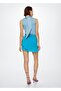 Flounced Draped Skirt - 4