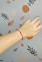 Marteniçka Red White Thread Evil Eye Beaded Lucky Thread 10 Pieces Mart Thread Bracelet Gift Henna Bright