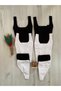 Thick Strap 4-Piece Women's Combed Cotton Athlete Panties Set
