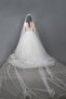 Long Wedding Dress or Wedding Veil 1st Quality Tulle 5 Mt Tall - 6