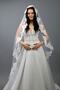 Wedding Dress Veil Nun Model French Lace Veil Length 240 Cm