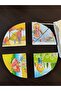 I'm Learning Turkish English Seasons and Features Wooden Colorful Double Sided Puzzle - 2