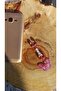 Butterfly Figured Heart Detailed Phone Charm Phone Ornament - 2