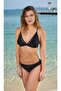 Mesh Detailed Triangle Bikini Set