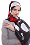 Capsul Pattern Scarf Black - 3