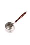 Hand Embroidered Nickel Plated Copper Coffee Pot for 4 Persons - 4