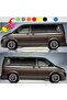 Volkswagen Half Logo Side Window Sticker (2 Pieces) 50 Cm - 2