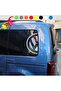 Volkswagen Half Logo Side Window Sticker (2 Pieces) 50 Cm - 5