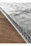 Gray Non-Slip Based Soft Textured Plush Prayer Rug 80X120Cm - 2