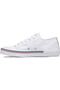 Unisex White Flat Sole Sports Shoes - 2