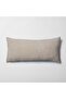 "Cozy" - Sheepskin Textured Feather Throw Pillow 35x70 (INCLUDED INSIDE PILLOW)