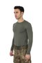 Khaki Micro Long Sleeve T-shirt - Outdoor Sports T-Shirt - 2