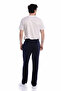 Navy Blue Men's Sweatpants - Oteks - ST17PE023-400 - 3