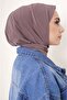 Snap Fastener Practical Scarf Shawl, Practical Hygiene Scarf Shawl, Snap Fastener Combed Cotton Shawl, Sports Scarf Shawl Dark Mink - 3