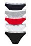 5-Piece Cotton Women's Panties with Elastic Waist