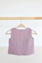 Multi Muslin Baby & Kids Vest - Lilac - 6